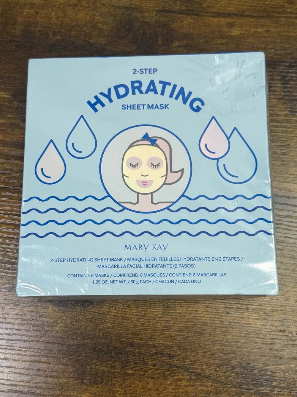 Mary Kay 2-Step Hydrating Sheet Mask 8-Pack Box Set